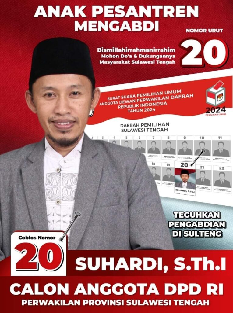 suhardi dpd ri sultengg