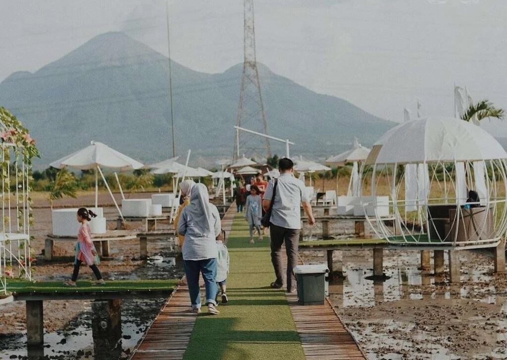 Tempat Nongkrong di Mojokerto Cafe Sawah Puncak