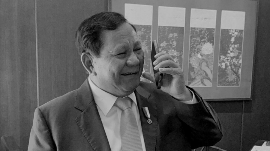 prabowo telepon trump