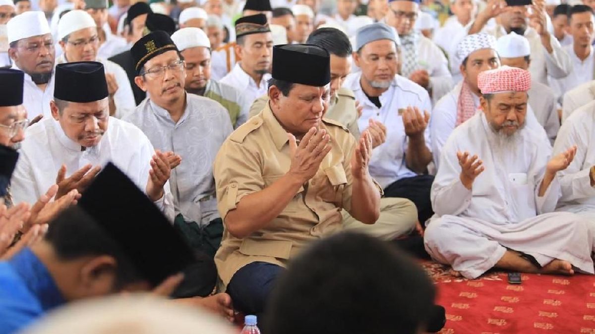 prabowo subianto di hidayatullah balikpapan