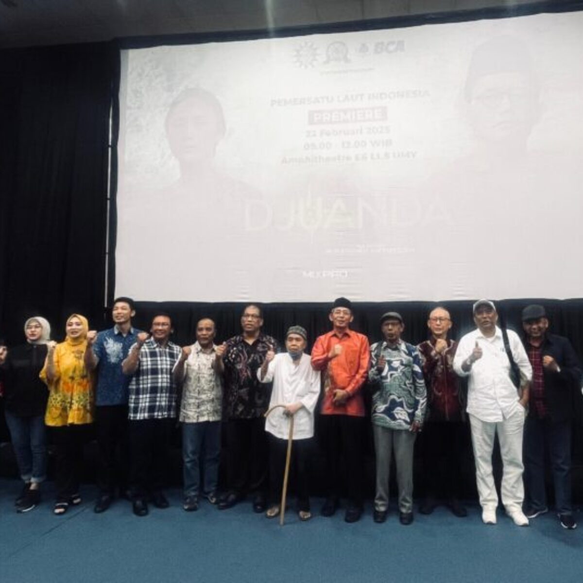 peluncuran film djuanda