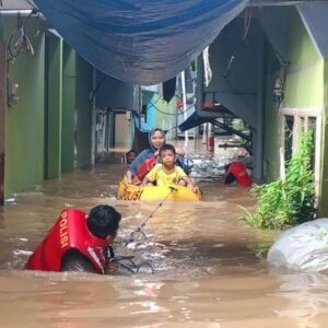 Permukiman di Kebon Pala Masih Terendam Banjir